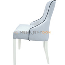 Krzesło DONALD PIK z lamówką i kryształkami 88 cm