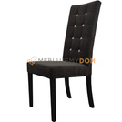 Krzesło WĄSKIE PIK Kwadrat z kryształkami 107 cm