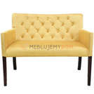 Ławka VICKY PIK z guzikami 84 cm