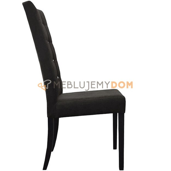 Krzesło WĄSKIE PIK Kwadrat z kryształkami 107 cm