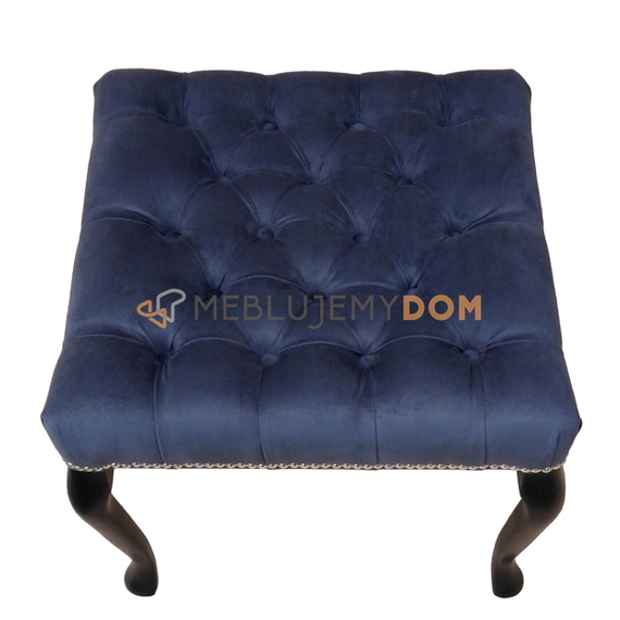 Puf CHESTERFIELD z pinezkami 50 x 50 cm