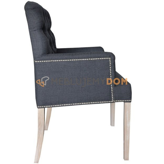 Fotel FRESCO z pinezkami i kołatką 94 cm