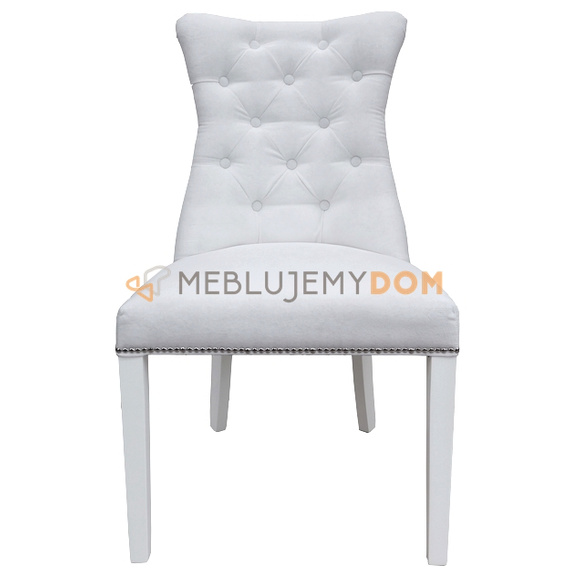 Krzesło AMELIA z pinezkami i kołatką 98 cm