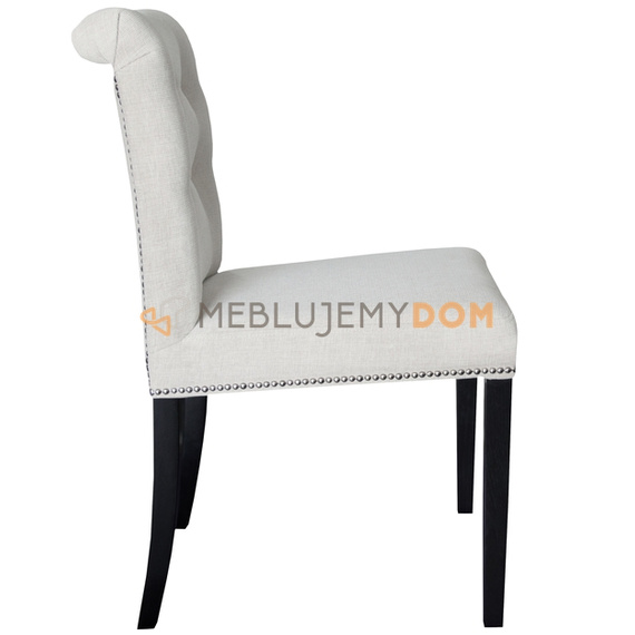 Krzesło SELENA z guzikami i pinezkami 87 cm