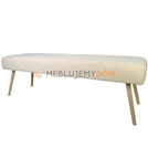 Puf JUDITH z przeszyciami 110 x 45 cm