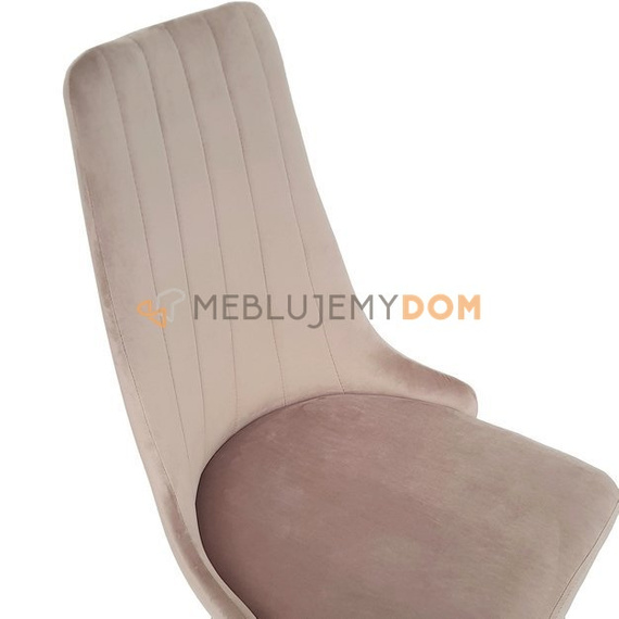 Krzesło VENTURA z pionowymi przeszyciami 98 cm