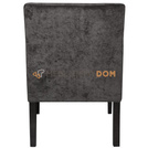 Fotel PROSTY PIK z kryształkami 84 cm