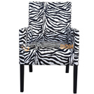 Fotel PROSTY Zebra 98 cm