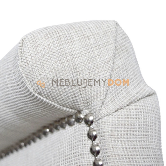 Krzesło SELENA z guzikami, pinezkami i kołatką 87 cm