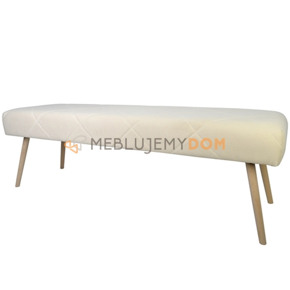 Puf JUDITH z przeszyciami 110 x 45 cm