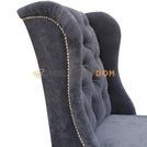 Krzesło MATEO PIK z pinezkami i kołatką 106 cm