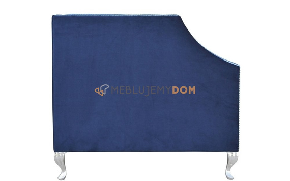 Sofa AMARO z wałkami i pinezkami 2-osobowa