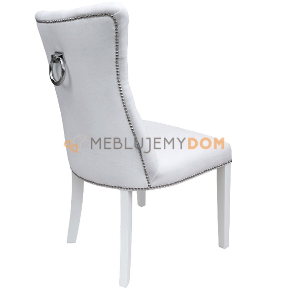 Krzesło AMELIA z pinezkami i kołatką 98 cm