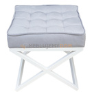 Puf FELIX 9-PIK Kwadrat z lamówką 45 x 45 cm