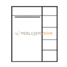 Szafa 3-drzwiowa OMAR