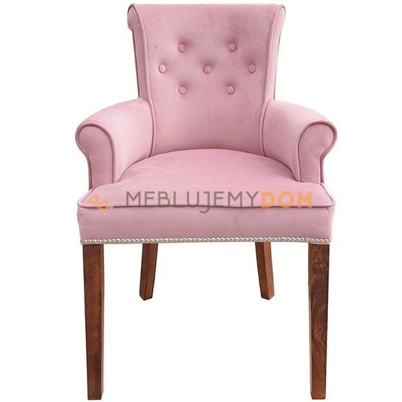 Fotel MICHELLE z pinezkami 87 cm