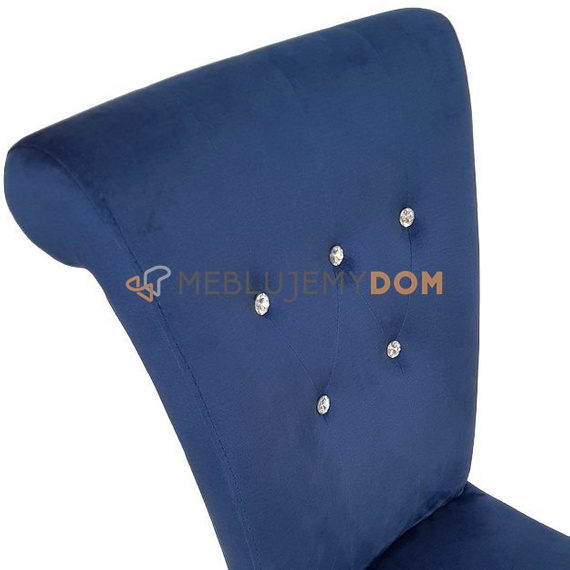 Krzesło TIZIANO z kryształkami i kołatką 100 cm