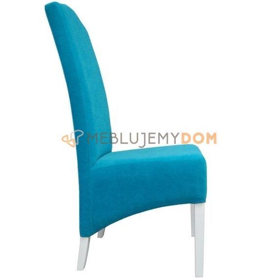 Krzesło SKOŚNE z zaokrąglonym oparciem 110 cm