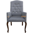 Fotel LUDWIK PIK z kryształkami 110 cm