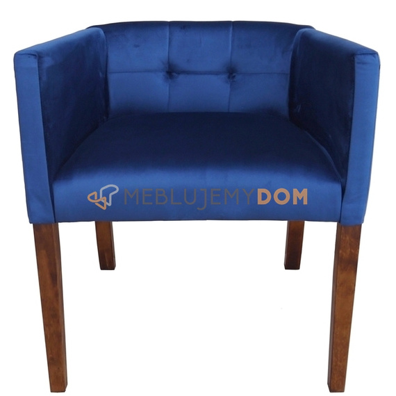 Fotel WĄSKI PIK Kwadrat 65 cm