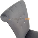 Krzesło TIZIANO z kryształkami i kołatką 100 cm