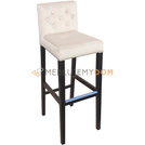 Hoker WĄSKI PIK z guzikami, pinezkami i kołatką 108 cm