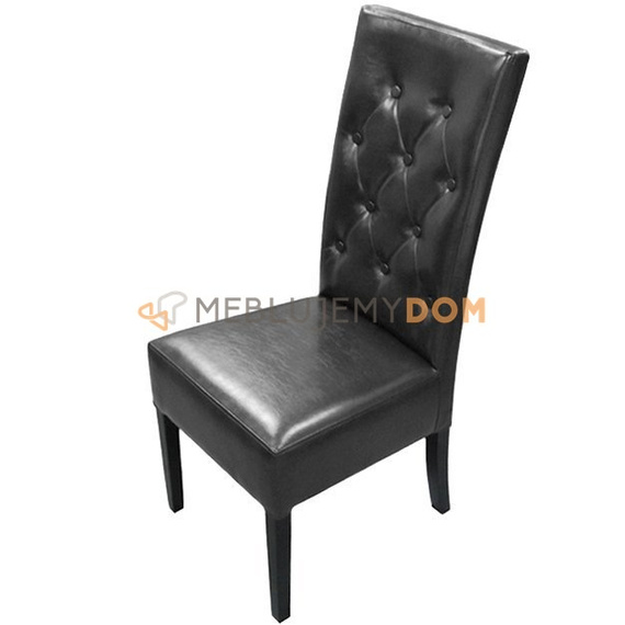 Krzesło PROSTE PIK z guzikami 107 cm