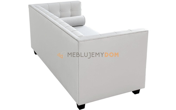 Sofa MADLEN z wałkami i pinezkami 2-osobowa