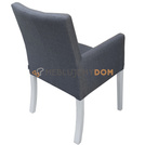 Fotel WĄSKI PIK z kryształkami 98 cm