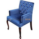 Fotel FRESCO LUX z kryształkami 94 cm