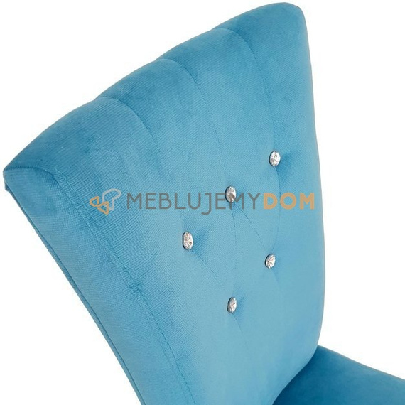 Krzesło ROBERTO z kryształkami 100 cm