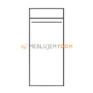 Szafa 2-drzwiowa DALLAS