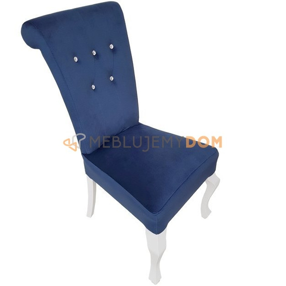 Krzesło TIZIANO z kryształkami i kołatką 100 cm