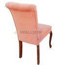 Krzesło BREE z wałkiem i giętymi nogami 100 cm