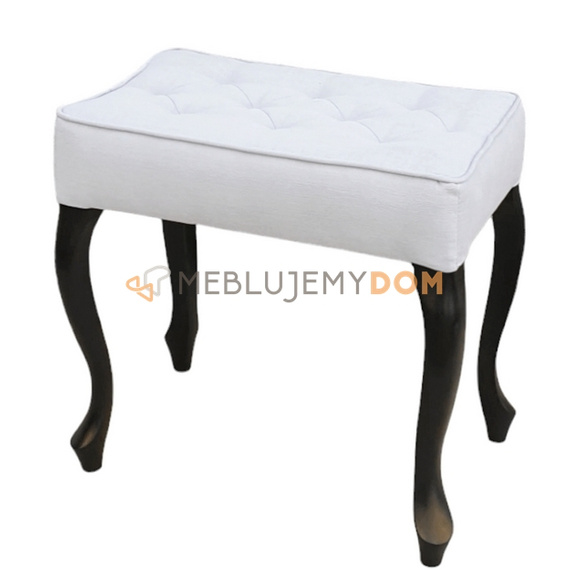 Puf LUDWIK PIK z lamówką 50 x 30 cm