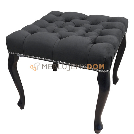 Puf CHESTERFIELD z pinezkami 50 x 50 cm