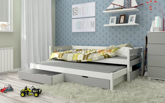 Łóżko 2-osobowe SUZI z materacem