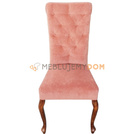 Krzesło BREE z wałkiem i giętymi nogami 100 cm