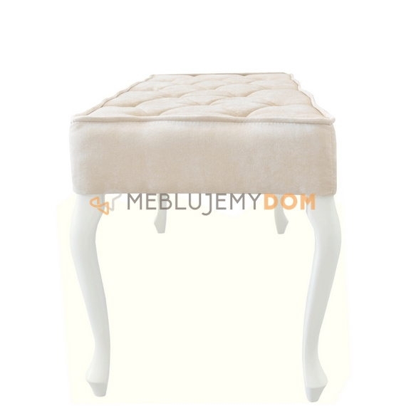 Puf LUDWIK PIK z lamówką 90 x 40 cm