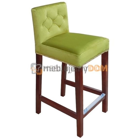 Hoker WĄSKI PIK z pinezkami i kołatką 91 cm