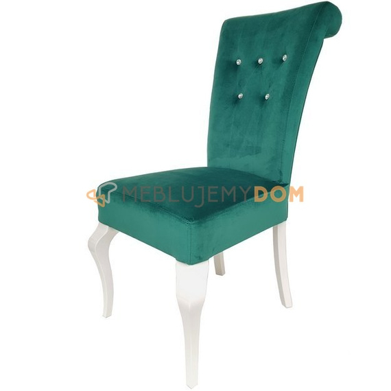 Krzesło FLAVIO z kryształkami i kołatką 100 cm