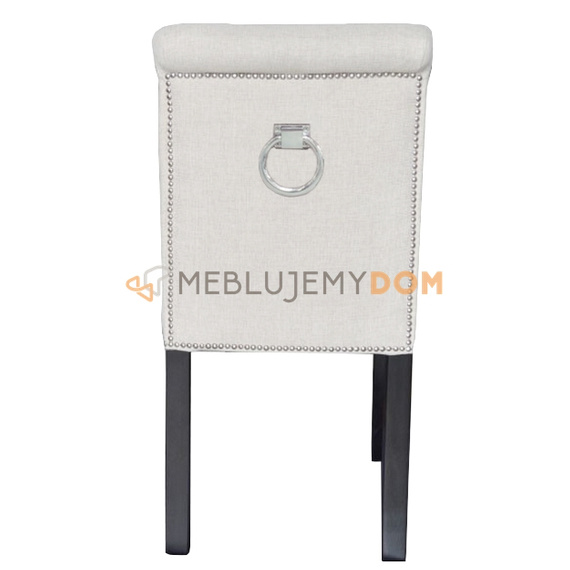 Krzesło SELENA z guzikami, pinezkami i kołatką 87 cm