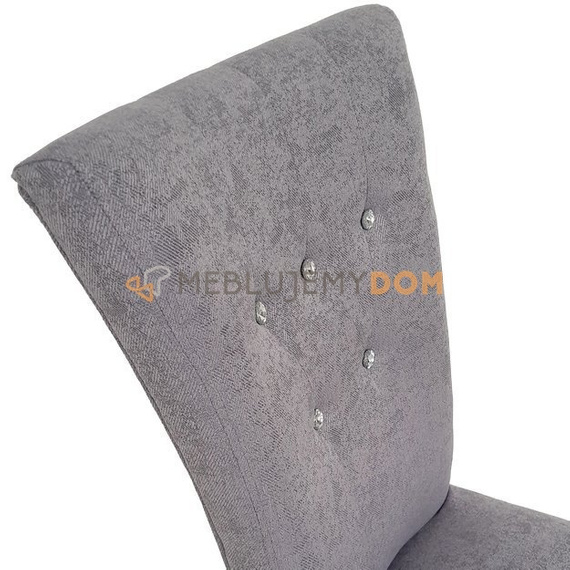 Krzesło ROBERTO z kryształkami 100 cm