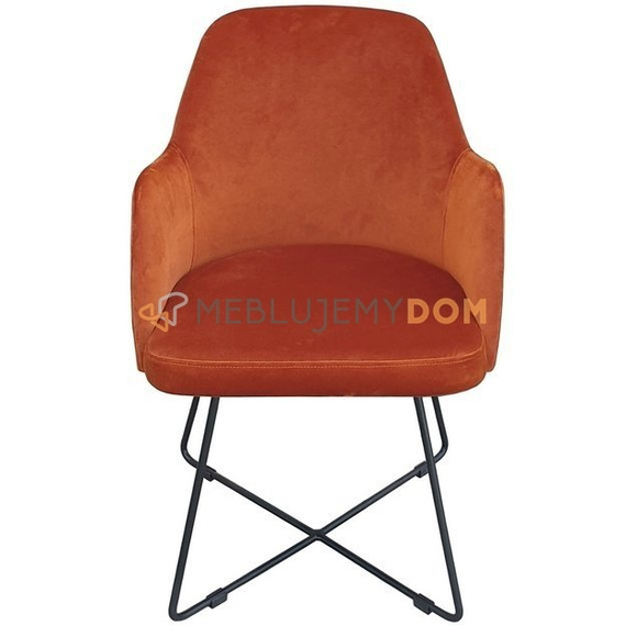 Fotel LOUISE CROSS 84 cm