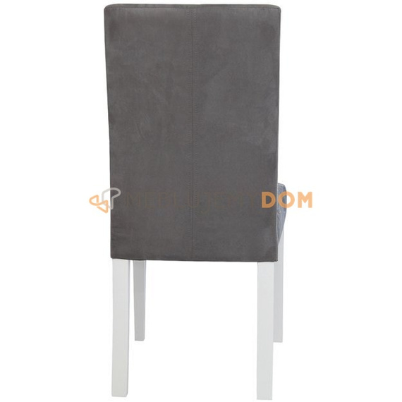 Krzesło WĄSKIE PIK z kontrastowymi guzikami 98 cm