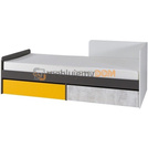 Łóżko z materacem PATRICK 200 x 90 cm