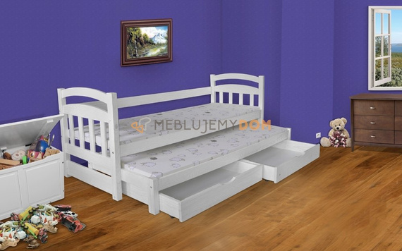 Łóżko 2-osobowe BENIO