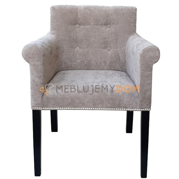 Fotel LAURENCE z pinezkami 86 cm