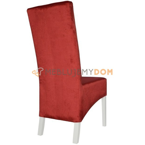 Krzesło SKOŚNE PIK z kryształkami 107 cm