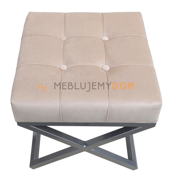 Puf FELIX 4-PIK Kwadrat z guzikami 45 x 45 cm